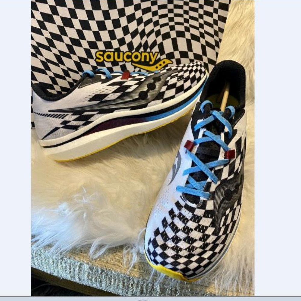 Saucony Endorphin Speed Pro 2 Men's Size 10 Reverie White Black S20688-40 New - Picture 6 of 10